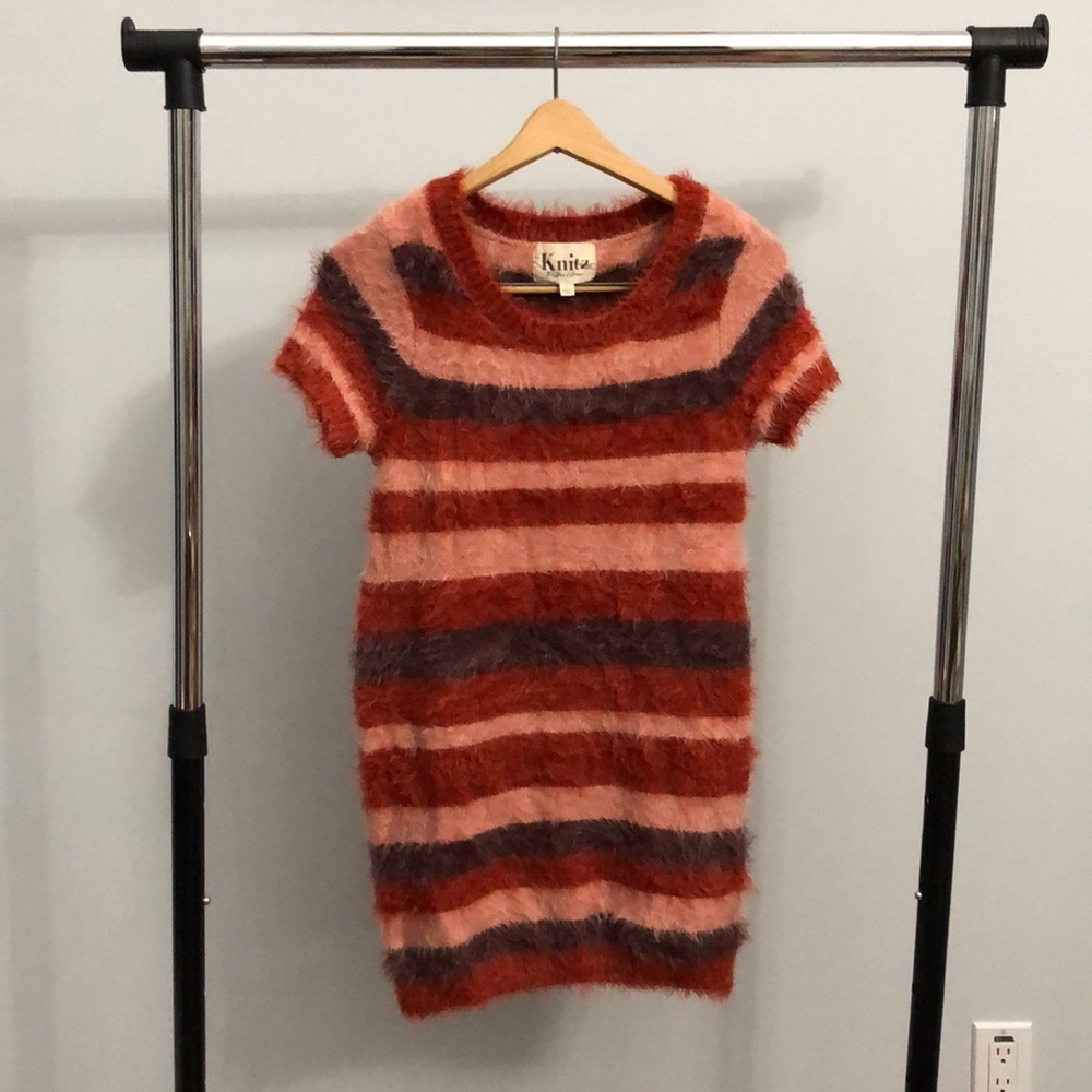 Knitz by For Love & Lemons Mini Sweater Dress